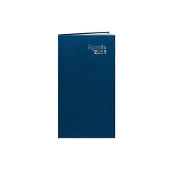 Agenda Pratique Personnalisable 2025 MARBELLA Couleurs : bleu royal Matières : papier (FSC) objet publicitaire robuste 2