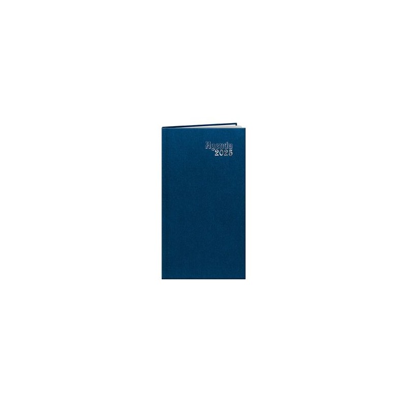 Agenda Pratique Personnalisable 2025 MARBELLA Couleurs : bleu royal Matières : papier (FSC) personnalisation rapide en France