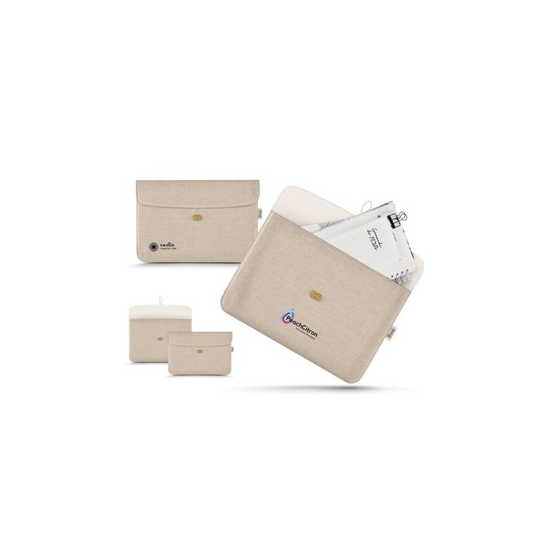 Pochette Éco-responsable Personnalisée pour Ordinateur - pas cher