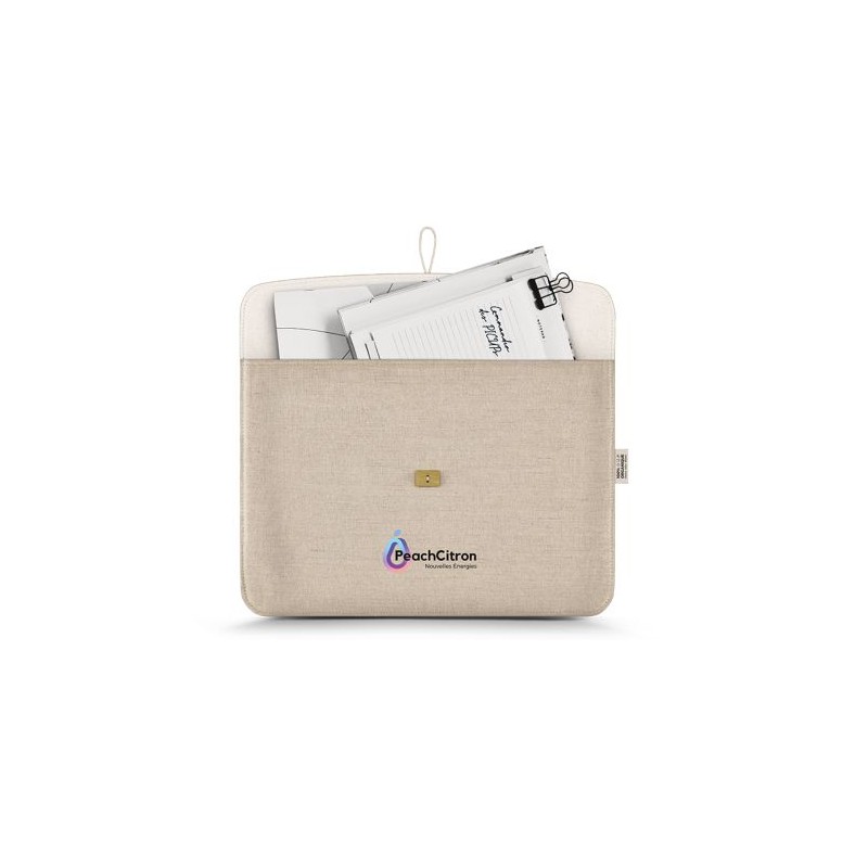 Pochette Éco-responsable Personnalisée pour Ordinateur - pas cher goodies publicitaire événementiel