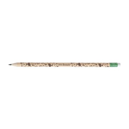 Crayon Éco-responsable et Personnalisable Rond 17 Inc Peuplier marquage laser ultra précis