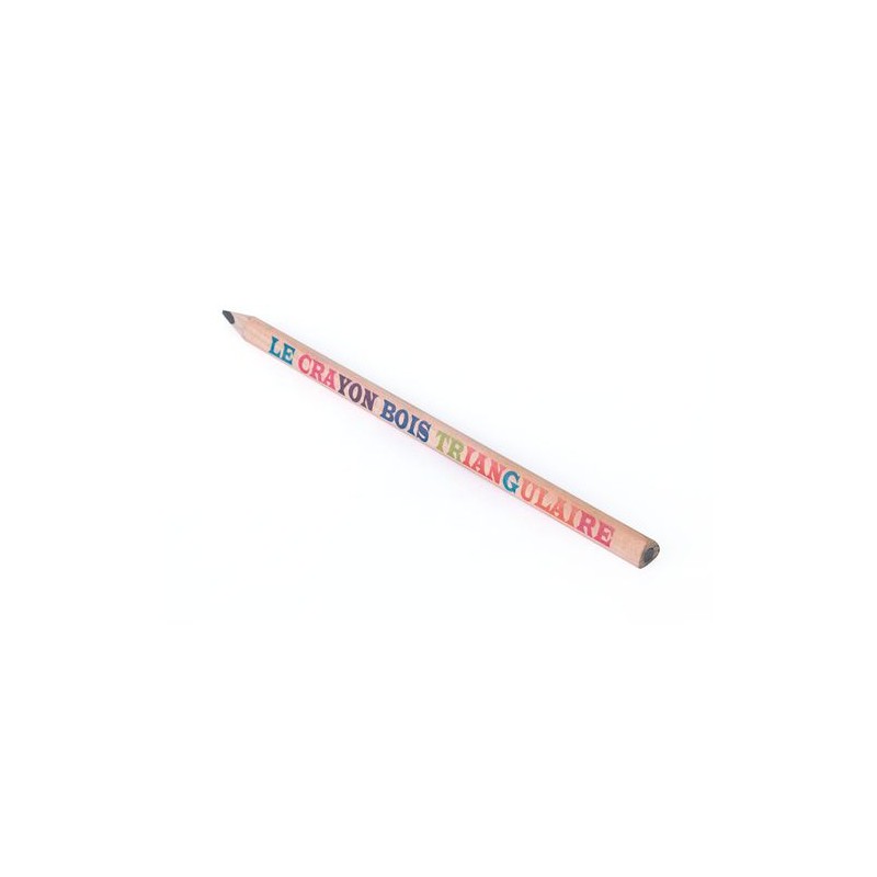 Crayon Éco-responsable Triangulaire Prestige 17,6 cm cadeau entreprise pas cher