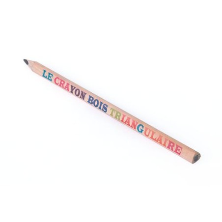 Crayon Éco-responsable Triangulaire Prestige 17,6 cm cadeau entreprise pas cher