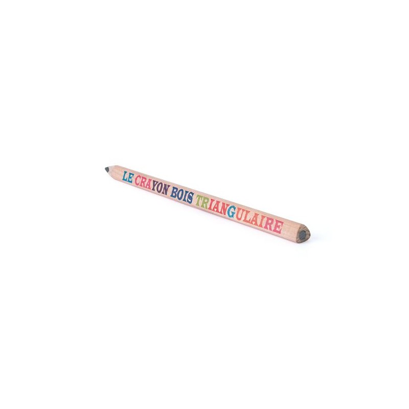 Crayon Éco-responsable Triangulaire Prestige 17,6 cm goodies publicitaire événementiel