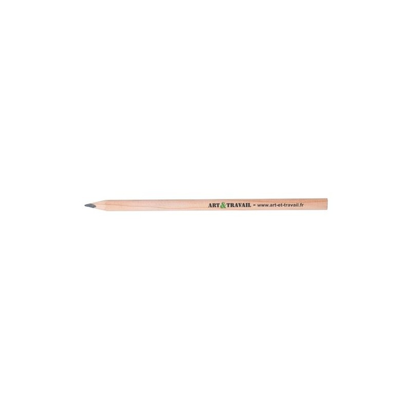 Crayon Éco-responsable Triangulaire Prestige 17,6 cm marquage laser ultra précis