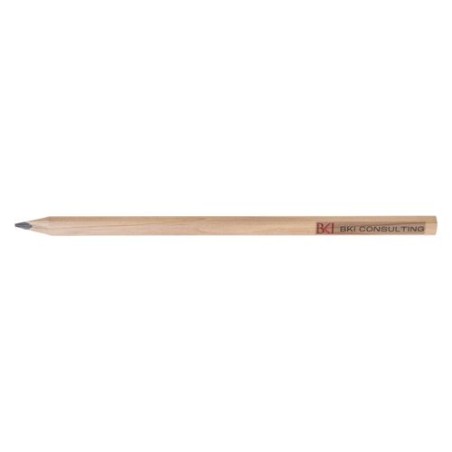 Crayon Éco-responsable Triangulaire Prestige 17,6 cm impression logo haute qualité