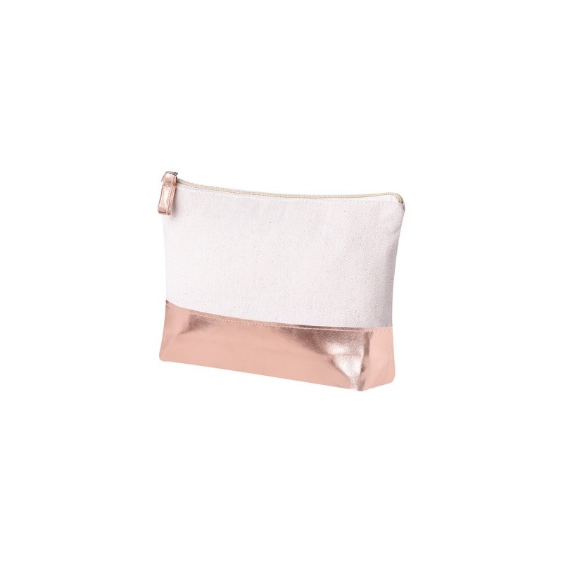 Trousse de Toilette Personnalisée Radynel Matières : coton Couleurs : rose