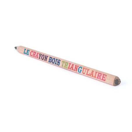 Crayon Éco-responsable Triangulaire Prestige 17,6 cm personnalisation sur mesure