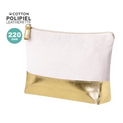Trousse de Toilette Personnalisée Radynel Matières : coton Couleurs : rose 2
