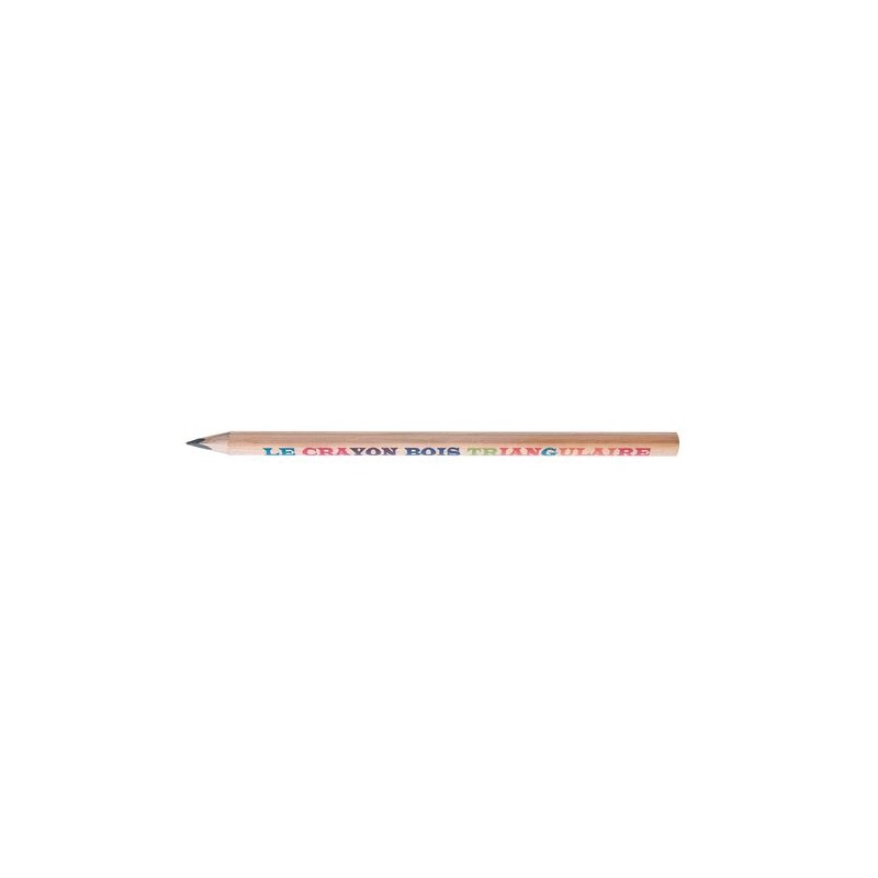 Crayon Éco-responsable Triangulaire Prestige 17,6 cm accessoire événementiel unique