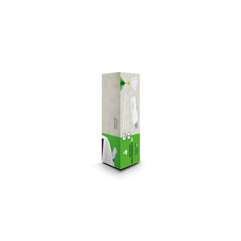 Diffuseur USB d'Huiles Essentielles Éco-responsable - Bien-être en Voyage goodies publicitaire événementiel