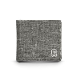 Porte-monnaie pratique anti-RFID avec emplacement pour cartes de crédit personnalisé goodies publicitaire événementiel