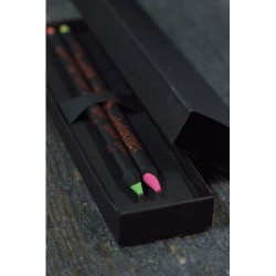 Étui-Fourreau Éco-responsable Noir pour 2 Crayons - Objet Publicitaire 2