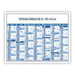 Calendrier bancaire 2025 personnalisé idéal pour votre entreprise 2