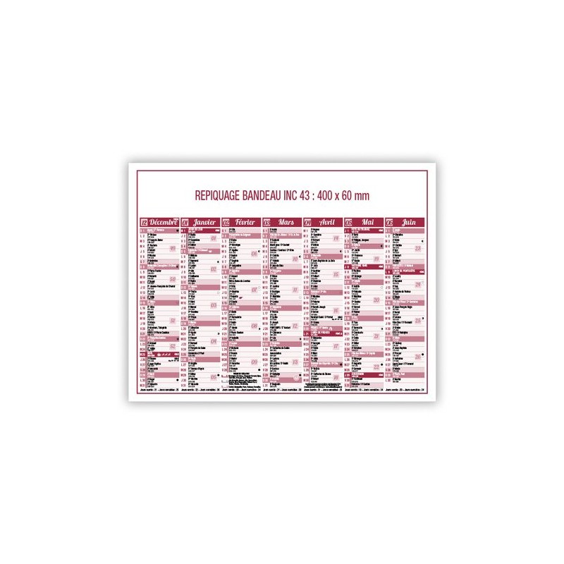 Calendrier bancaire 2025 personnalisé idéal pour votre entreprise goodies publicitaire événementiel
