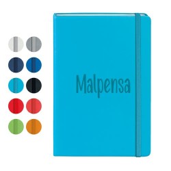 Carnet Personnalisé Éco-responsable - Malpensa Couleurs : bleu marine Matières : papier (FSC)