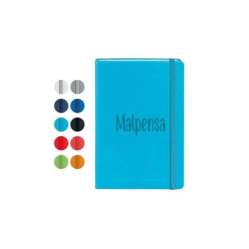 Carnet Personnalisé Éco-responsable - Malpensa Couleurs : bleu marine Matières : papier (FSC)