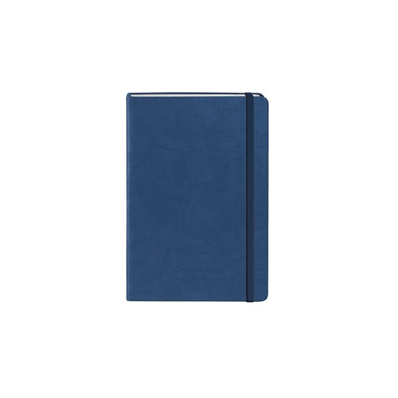 Carnet Personnalisé Éco-responsable - Malpensa Couleurs : bleu marine Matières : papier (FSC) marquage couleur éclatante