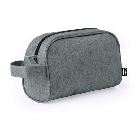 Trousse Éco-responsable Personnalisable Harese Couleurs : noir Matières : polyester recyclé livraison express 24h 48h