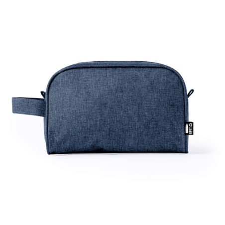 Trousse Éco-responsable Personnalisable Harese Couleurs : noir Matières : polyester recyclé cadeau affaires élégant