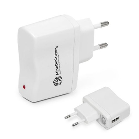 Adaptateur secteur publicitaire