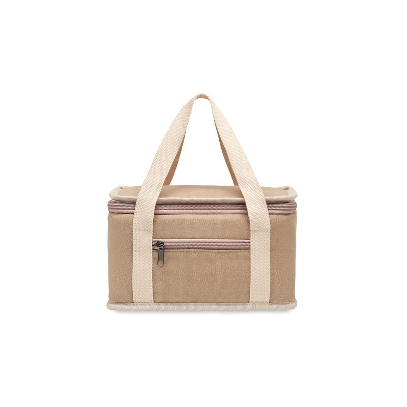Sac isotherme  6 canettes - KECIL Matières : coton Couleurs : beige personnalisable avec votre logo