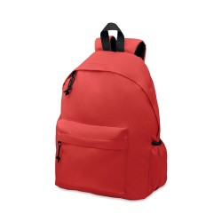 Sac à dos  en polyester RPET 600D - BAPAL+ Matières : PET recyclé Couleurs : rouge livraison express 24h 48h