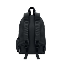 Sac à dos  en polyester RPET 600D - BAPAL+ Matières : PET recyclé Couleurs : noir objet promotionnel éco-responsable