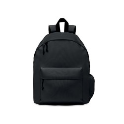 Sac à dos  en polyester RPET 600D - BAPAL+ Matières : PET recyclé Couleurs : noir cadeau affaires élégant