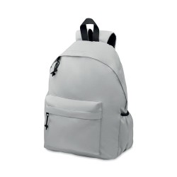 Sac à dos  en polyester RPET 600D - BAPAL+ Matières : PET recyclé Couleurs : gris personnalisable avec votre logo
