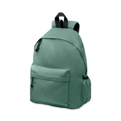 Sac à dos  en polyester RPET 600D - BAPAL+ Matières : PET recyclé Couleurs : vert foncé marquage laser ultra précis