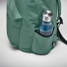 Sac à dos  en polyester RPET 600D - BAPAL+ Matières : PET recyclé Couleurs : vert foncé marquage couleur éclatante