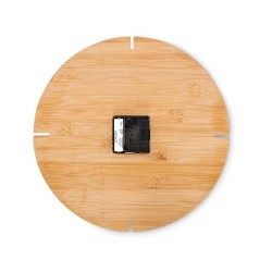 Horloge Murale Éco-responsable en Bambou - ESFERE Matières : bambou Couleurs : bois 2