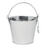 Seau à bouteille en métal personnalisé 4L pas cher - BUCKY Matières : métal Couleurs : argenté mat