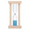 Sablier en bois  3 minutes - CI Matières : bois Couleurs : bois cadeau entreprise pas cher