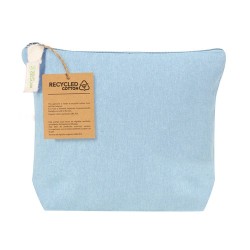 Trousse de Toilette Éco-responsable Personnalisée Belix pas cher Matières : coton recyclé Couleurs : rose cadeau client original