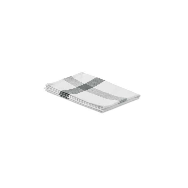 Torchon Éco-responsable en Tissu Recyclé pour Cuisine - KITCH Matières : coton recyclé Couleurs : gris