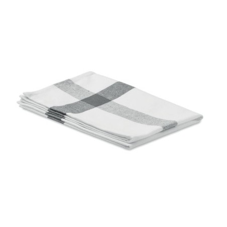Torchon Éco-responsable en Tissu Recyclé pour Cuisine - KITCH Matières : coton recyclé Couleurs : gris