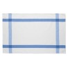 Torchon Éco-responsable en Tissu Recyclé pour Cuisine - KITCH Matières : coton recyclé Couleurs : bleu impression haute définiti
