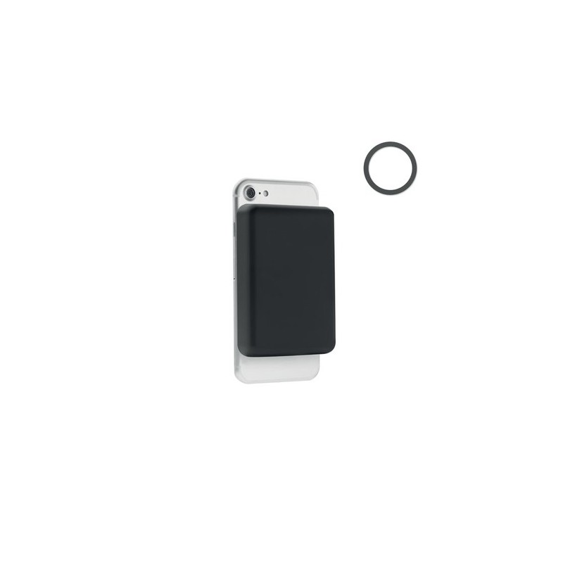 Chargeur sans fil magnétique économique personnalisé 15W MO6874 DOUBLETIC Couleurs : noir