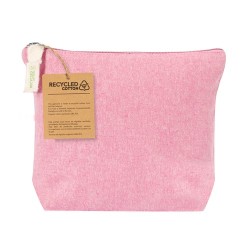 Trousse de Toilette Éco-responsable Personnalisée Belix pas cher Matières : coton recyclé Couleurs : bleu objet publicitaire rob