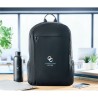 Sac à dos personnalisé  pour ordinateur 15" EIRI Matières : coton Couleurs : noir marquage laser ultra précis