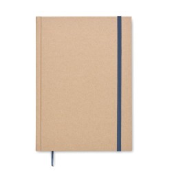 Carnet A5 Éco-responsable en Papier Recyclé Personnalisé - MUSA Matières : papier recyclé Couleurs : bleu accessoire événementie