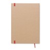 Carnet A5 Éco-responsable en Papier Recyclé Personnalisé - MUSA personnalisation rapide en France