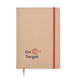 Carnet A5 Éco-responsable en Papier Recyclé Personnalisé - MUSA goodies publicitaire durable