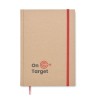 Carnet A5 Éco-responsable en Papier Recyclé Personnalisé - MUSA goodies publicitaire durable