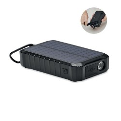 Powerbank solaire  à dynamo 8000mAh - DYA Couleurs : noir