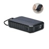 Powerbank solaire  à dynamo 8000mAh - DYA Couleurs : noir