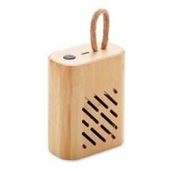 Haut-parleur sans fil  en bambou 3W - REY Couleurs : bois