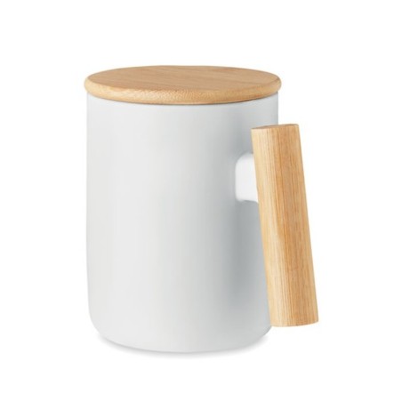 Mug en porcelaine personnalisé 380 ml - MAJEST Matières : porcelaine Couleurs : blanc